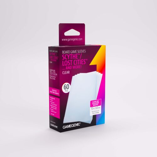 Scythe Magenta Clear Prime Sleeves