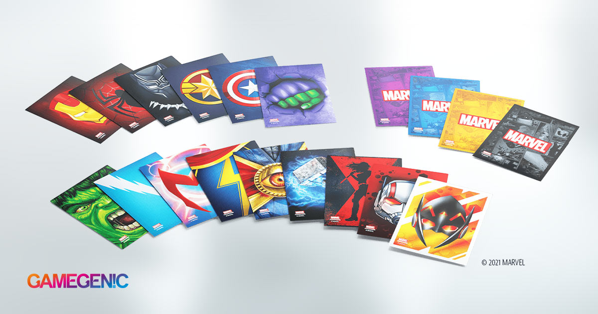 MARVEL CHAMPIONS ART SLEEVES Gamegenic