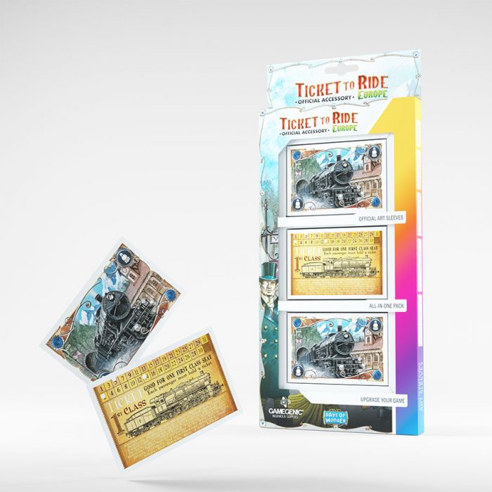 Ticket to Ride Sleeves - Europe
