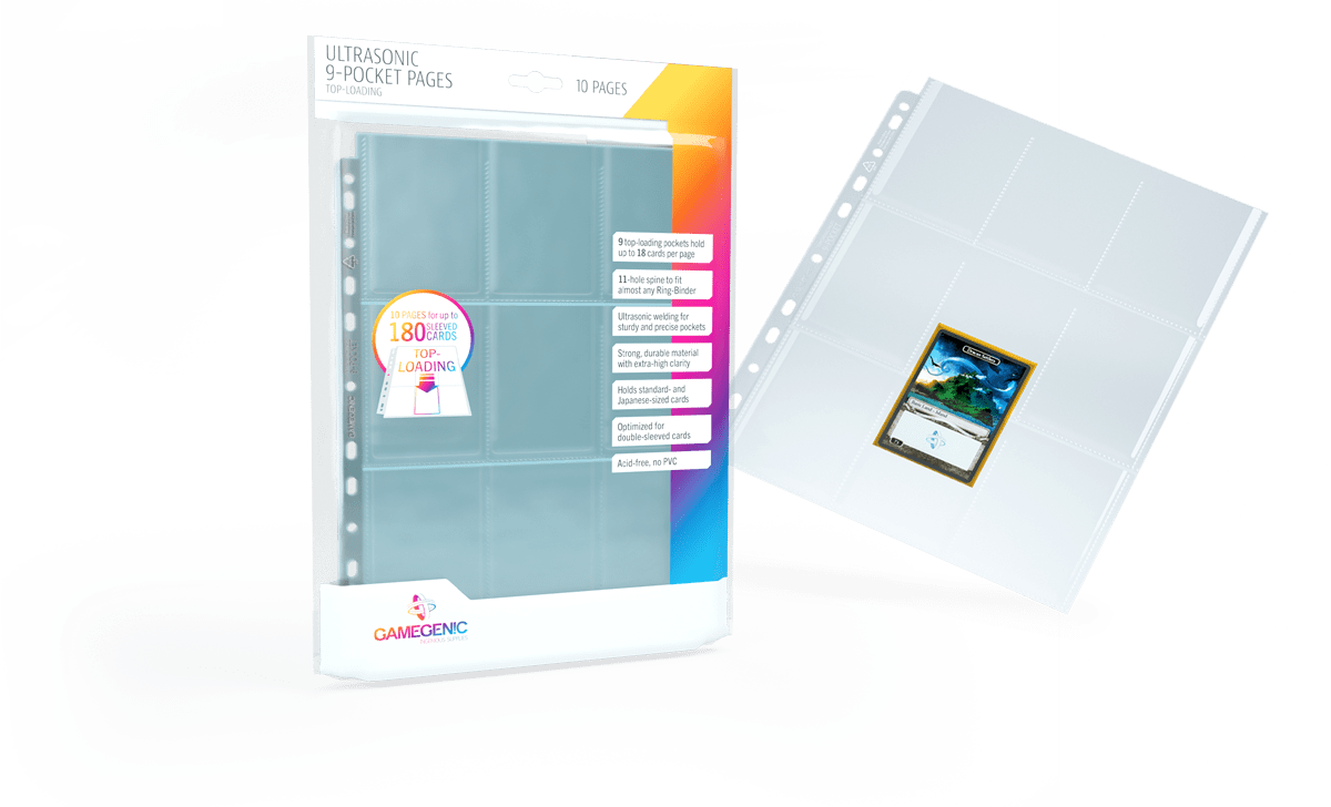 ULTRASONIC 9-POCKET PAGES SIDE-LOADING (10)