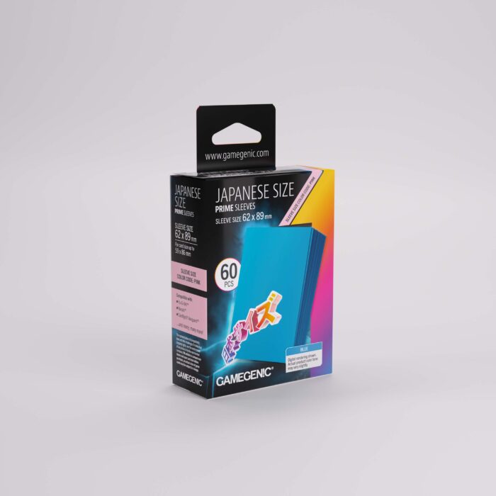 JAPANESE SIZE PRIME SLEEVES - Gamegenic JAPANESE SIZE PRIME SLEEVES - Gamegenic