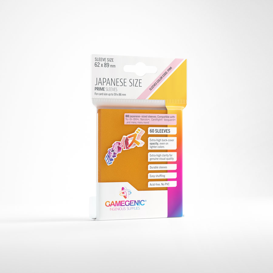 JAPANESE SIZE PRIME SLEEVES - Orange