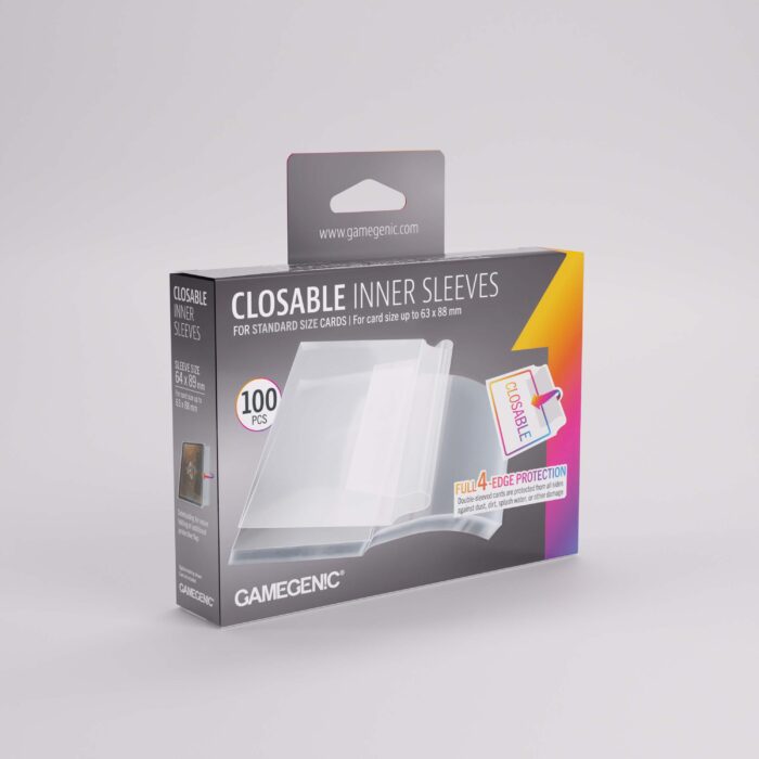 CLOSABLE INNER SLEEVES - Gamegenic CLOSABLE INNER SLEEVES - Gamegenic