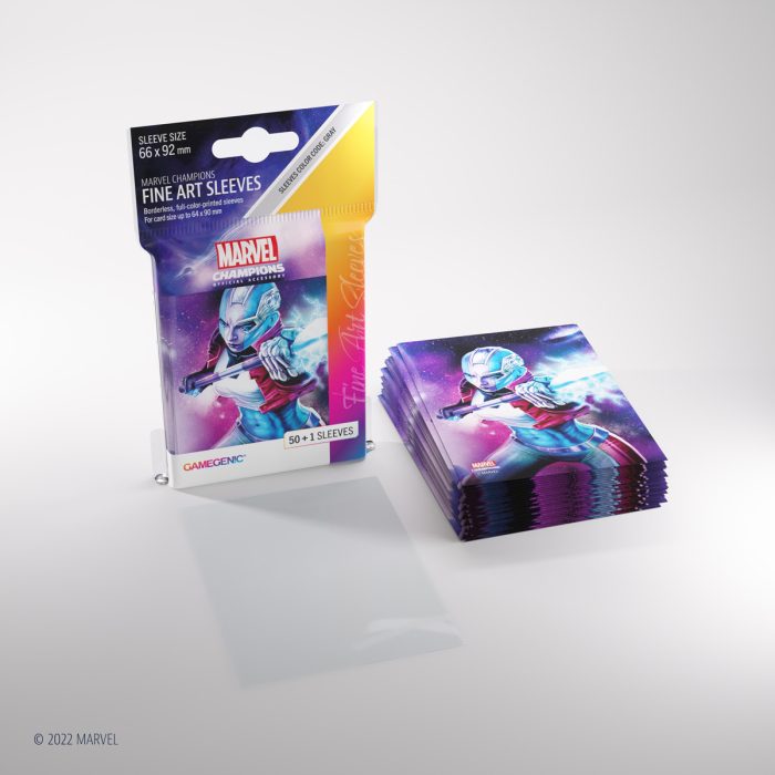 Marvel Champions Fine Art Sleeves - Nebula