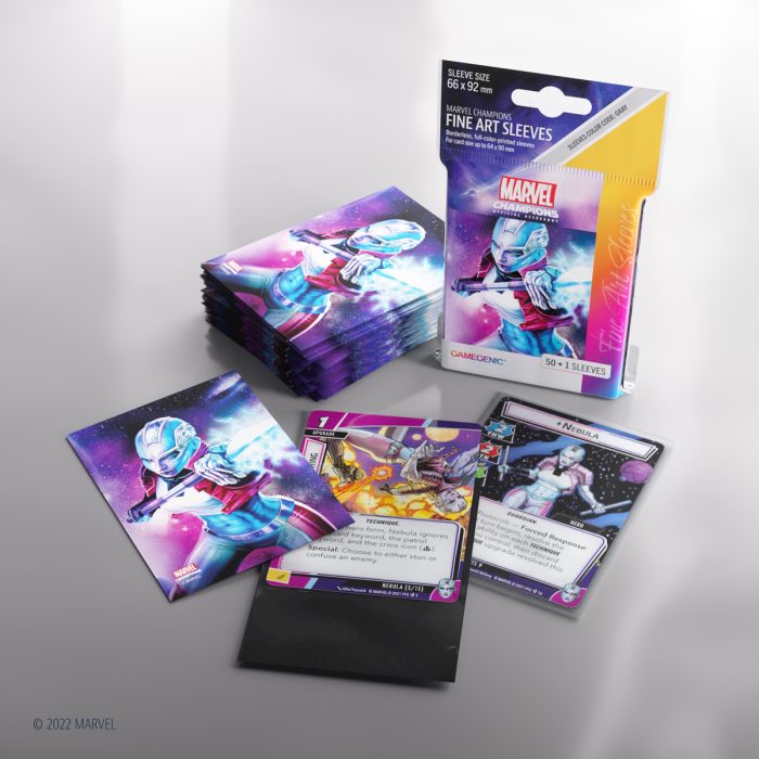 Marvel Champions Fine Art Sleeves - Nebula
