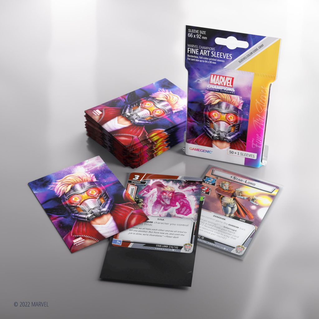 MARVEL CHAMPIONS FINE ART SLEEVES GAMEGENIC Ingenious Supplies