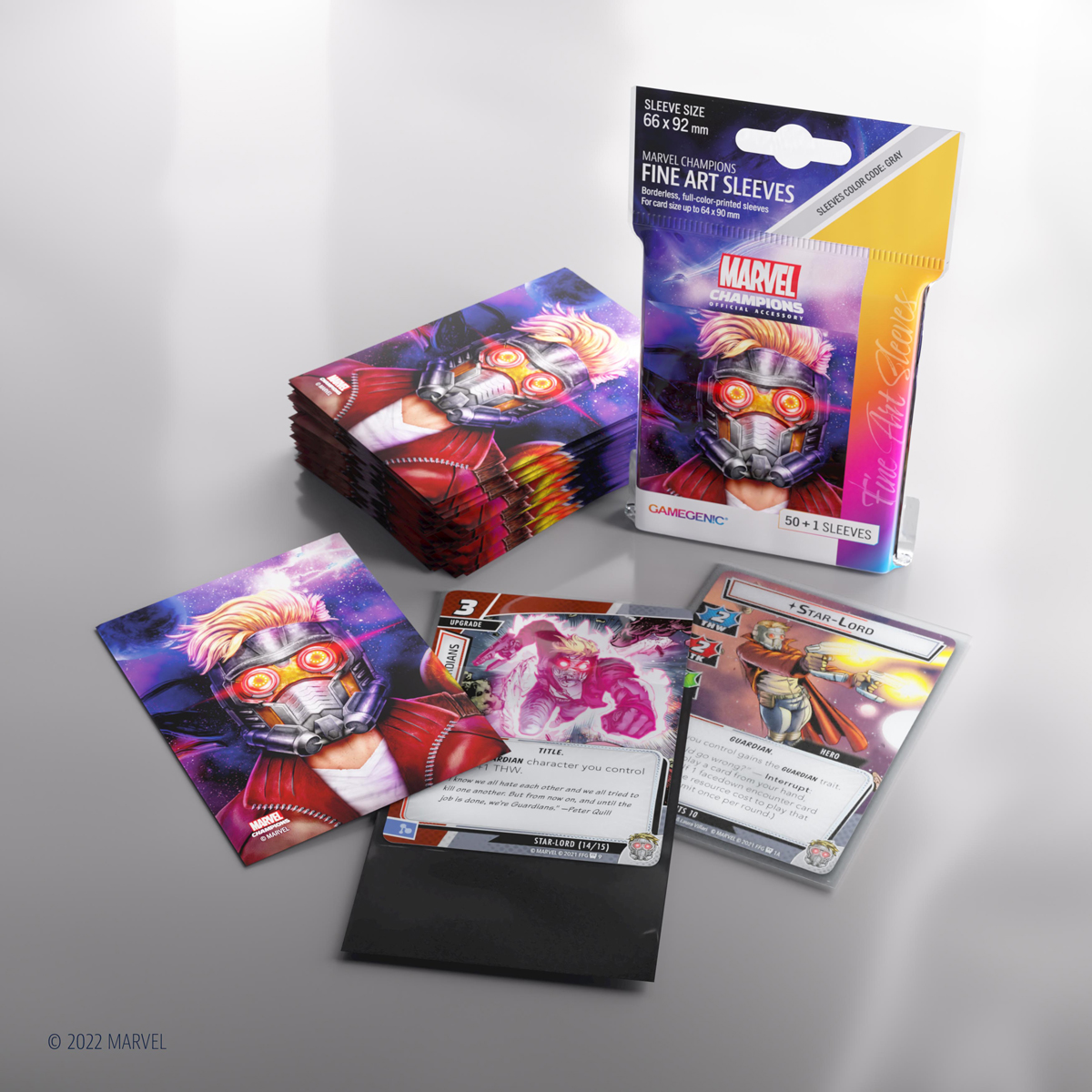 Marvel Champions Fine Art Sleeves - Star-Lord