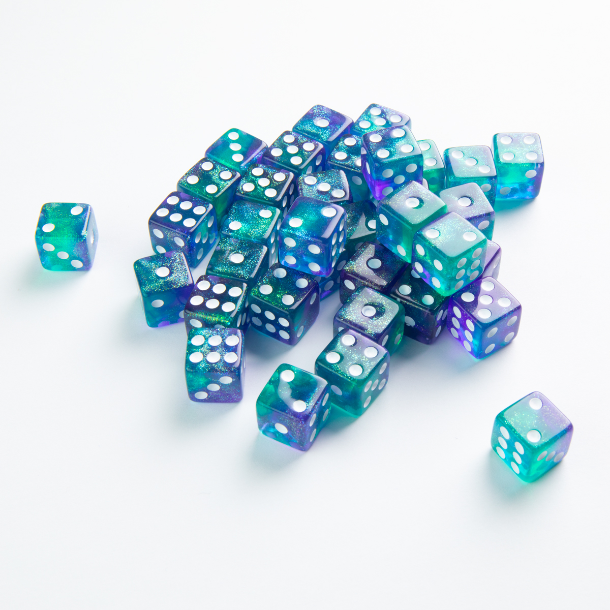 RPG DICE SET - GALAXY SERIES - Neptune D06 (12mm)