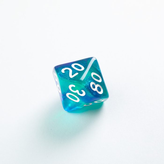 RPG DICE SET - GALAXY SERIES - Neptune