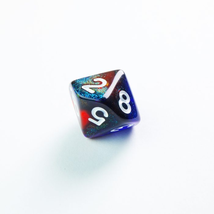 RPG DICE SET - GALAXY SERIES - Mars D10