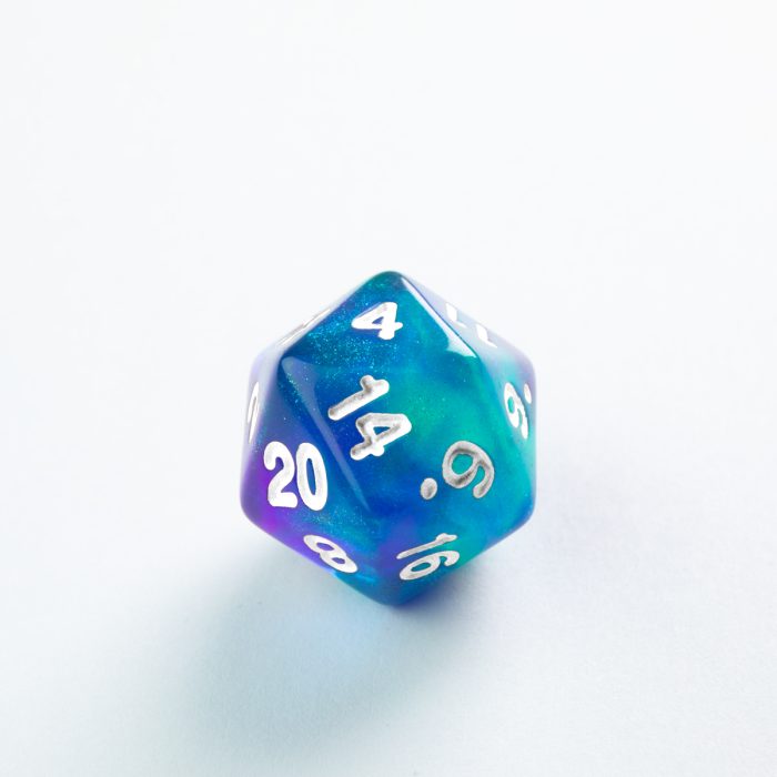 RPG DICE SET - GALAXY SERIES - Neptune D20