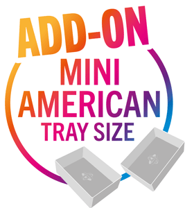 ADD-ON Mini American Tray Size