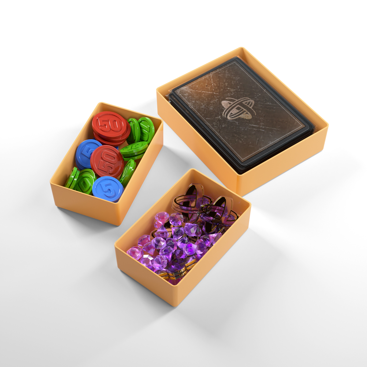 TOKEN SILO CARDS ADD-ON - Orange TOKEN SILO CARDS ADD-ON - Orange