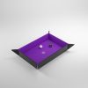 MAGNETIC DICE TRAY - RECTANGULAR - Purple