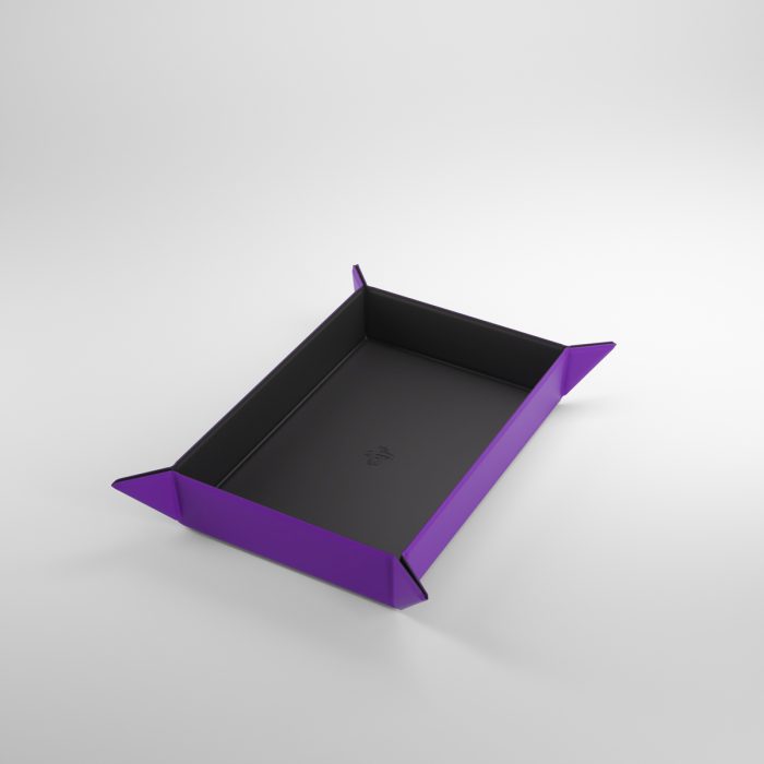 MAGNETIC DICE TRAY - RECTANGULAR - Purple