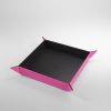 MAGNETIC DICE TRAY - SQUARE - Pink