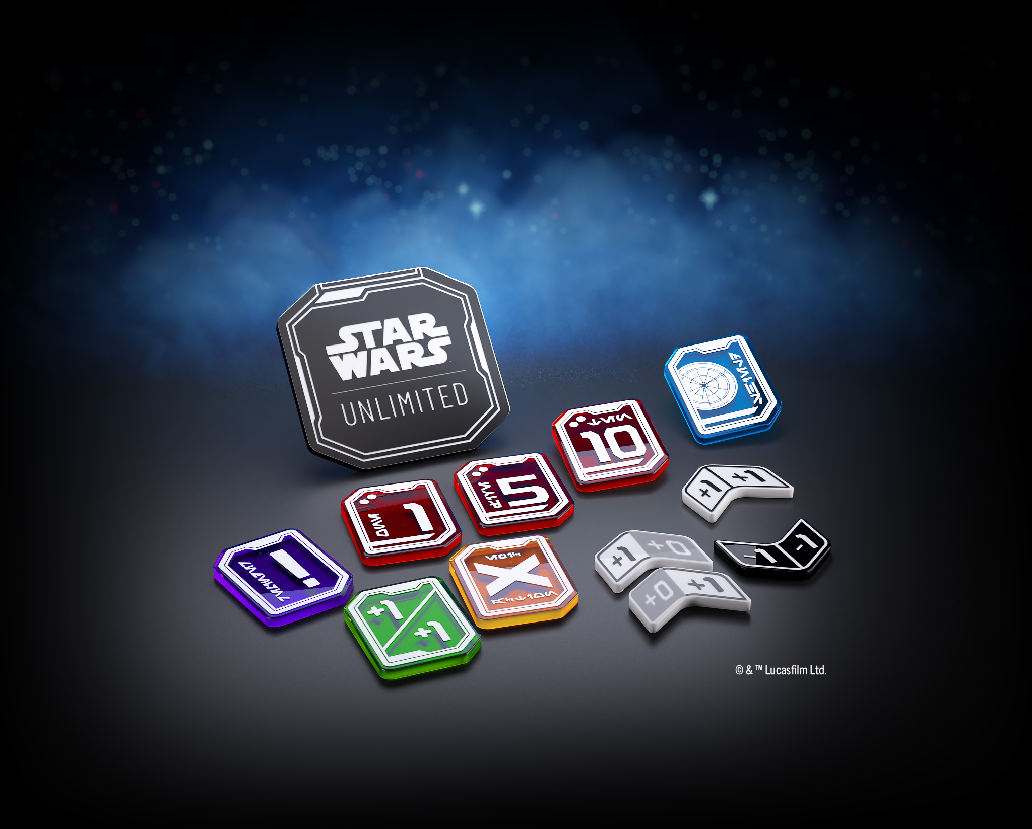STAR WARS™ UNLIMITEDPREMIUM TOKENS GAMEGENIC Ingenious Supplies