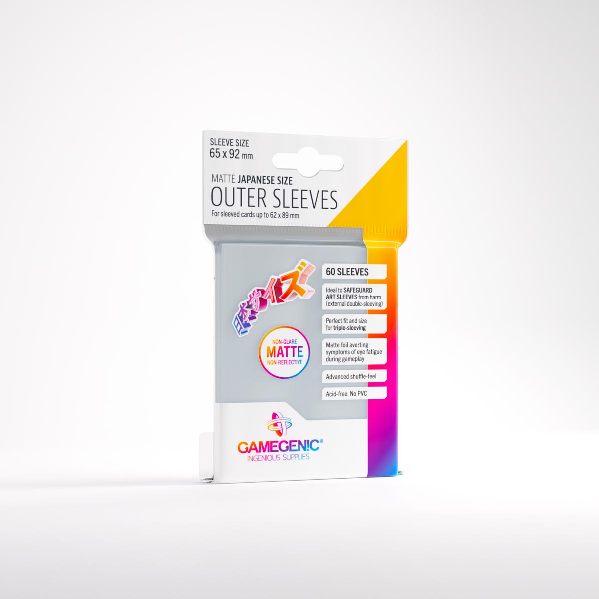 Outer Sleeves Matte Japanese Size Card Sleeves