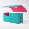 The Academic 133+ XL-Teal/Pink