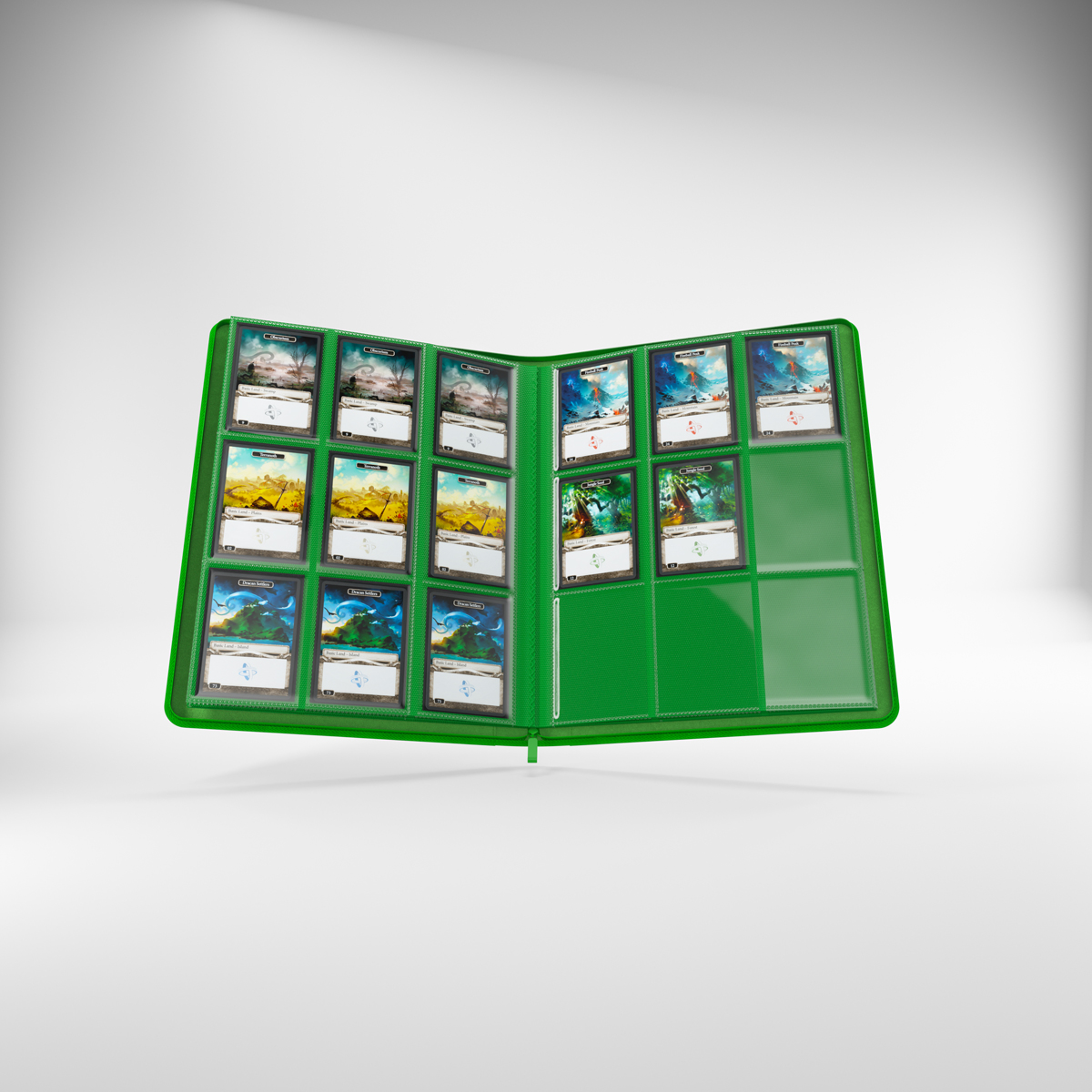 ZIP-UP ALBUM 18-POCKET - Green