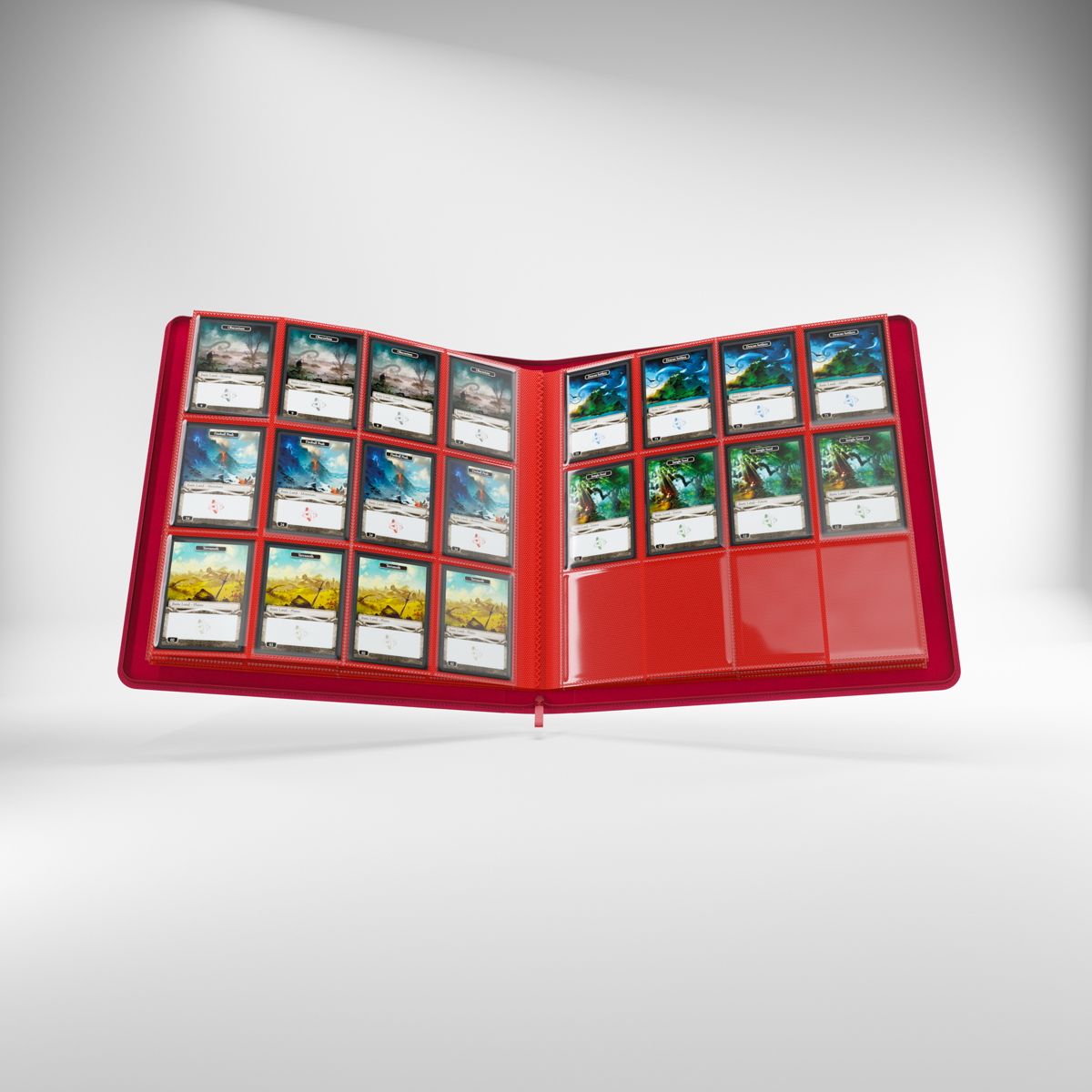 ZIP-UP ALBUM 24-POCKET - Red