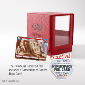 TWIN SUNS DECK POD - Red