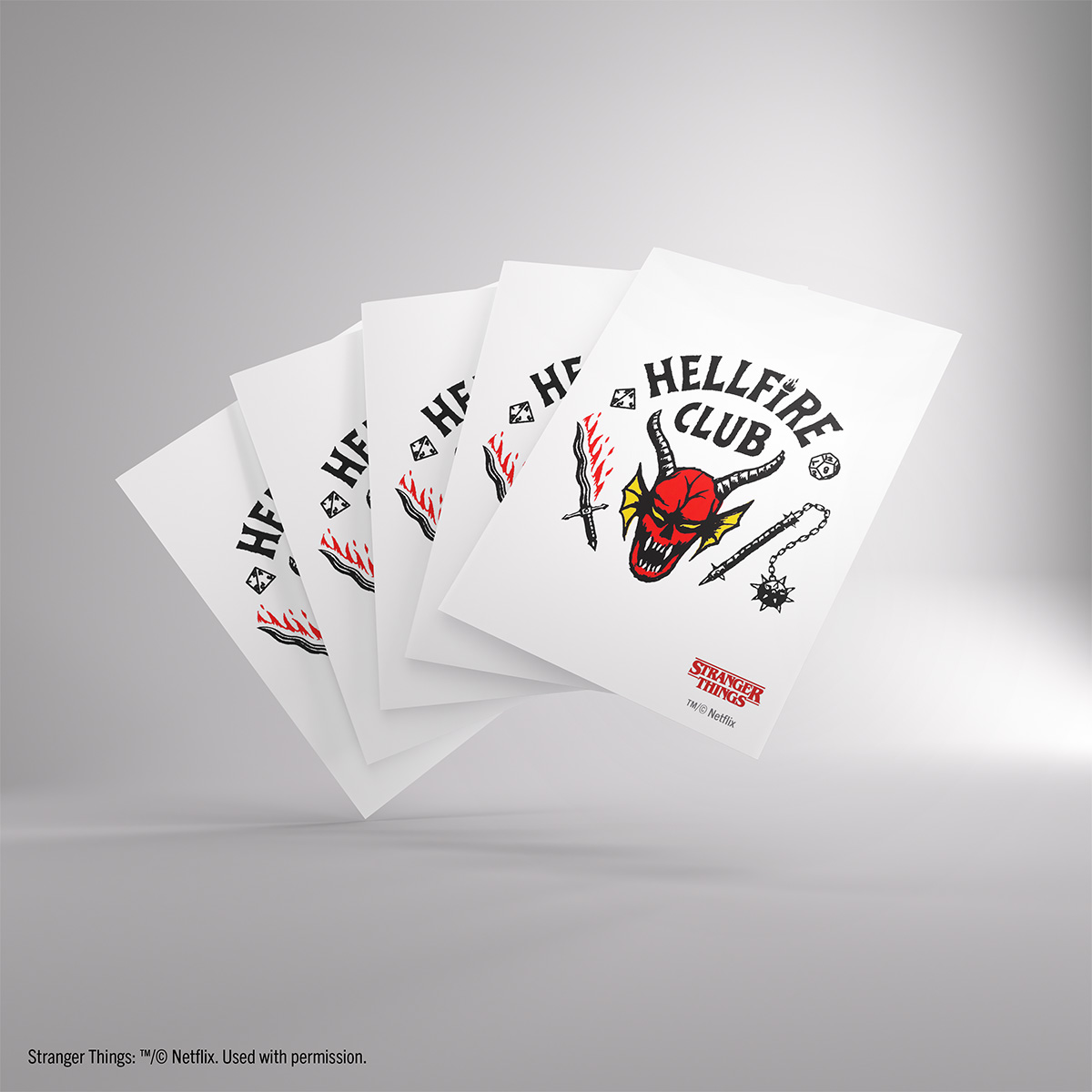 Stranger Things - Hellfire Club - Premium Art Sleeves