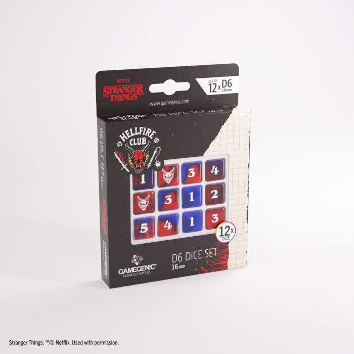 HELLFIRE CLUBD6 DICE SET 16 mm - Gamegenic