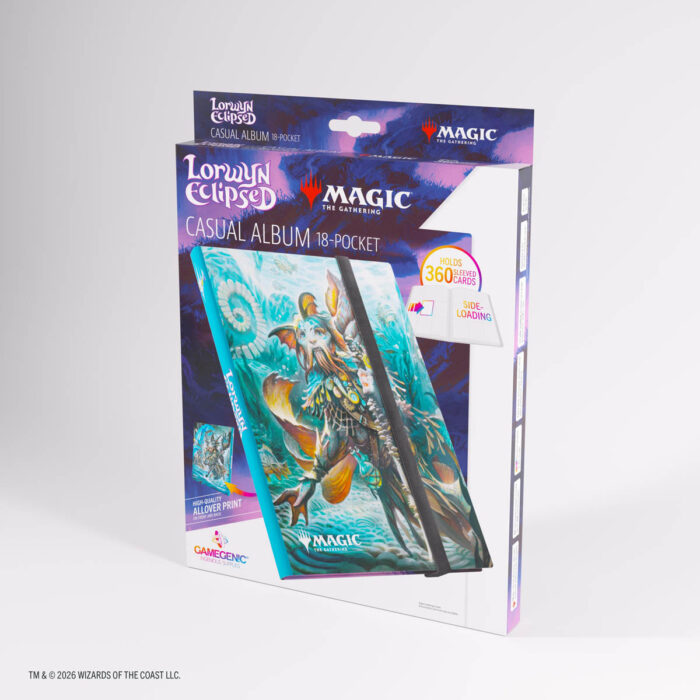Gamegenic Casual 18-Pocket Binder  Holds 360 Cards, Perfect For Magic: The  Gathering Magic The Gathering Binder 18 Pocket