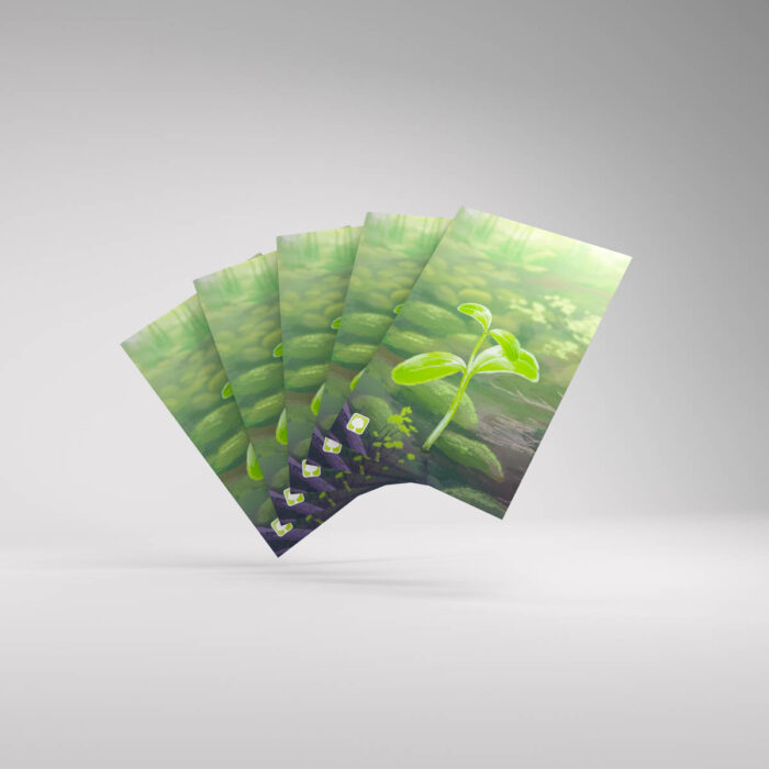 forest card sleeves Arcane Fortress Standard Matte Art (100 Ct): Stained Glas – Gootzy Gaming which combine texture 