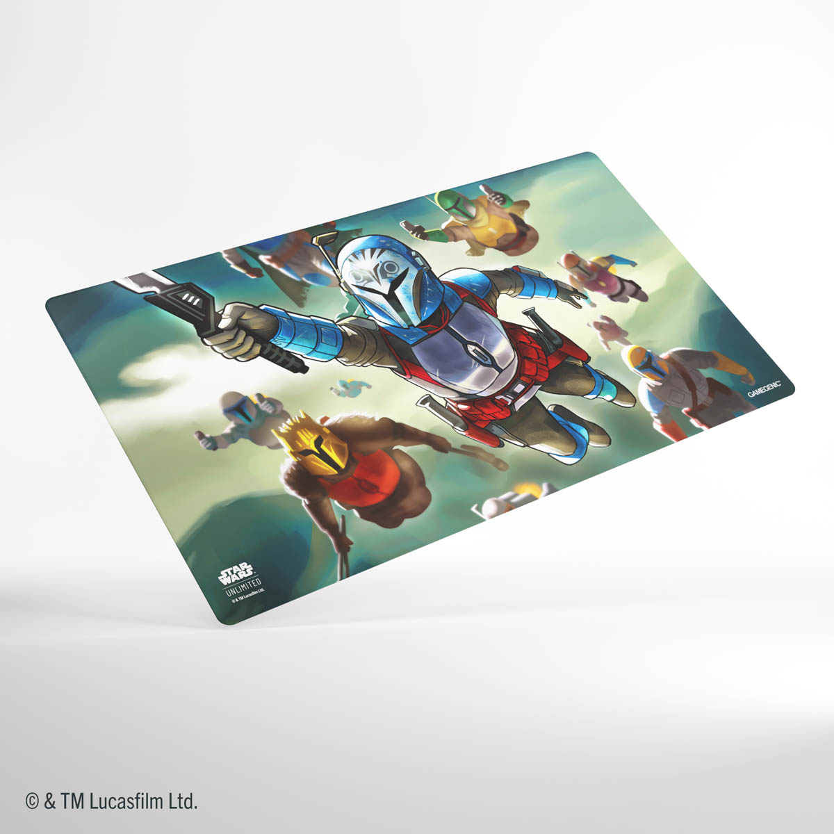 Star Wars Unlimited - Ashes of the Empire - Game Mat Bo-Katan Kryze Star Wars Unlimited - Ashes of the Empire - Game Mat Bo-Katan Kryze
