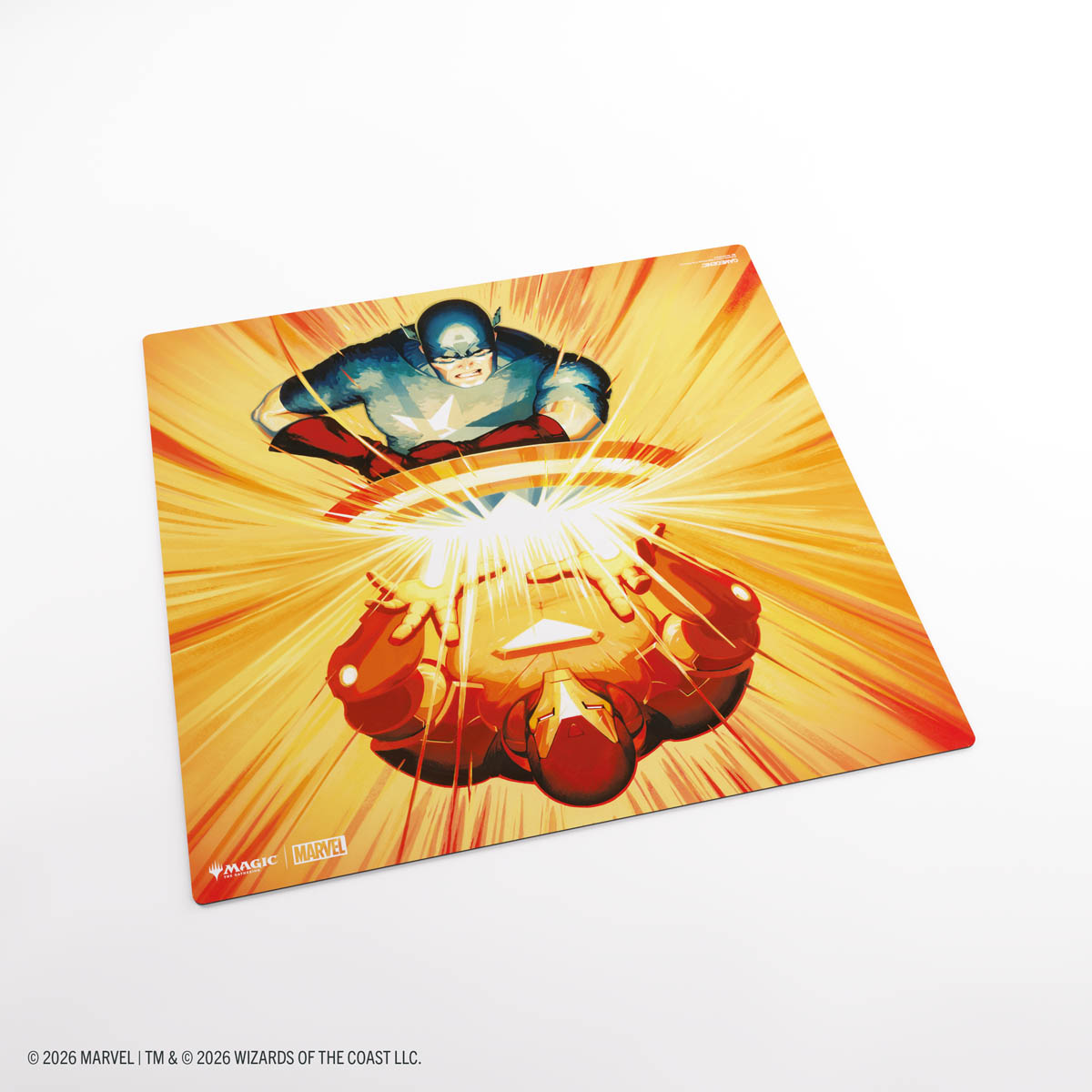 Magic: The Gathering - Marvel Super Heroes - Prime 2 Player Playmat - Iron Man Captain America