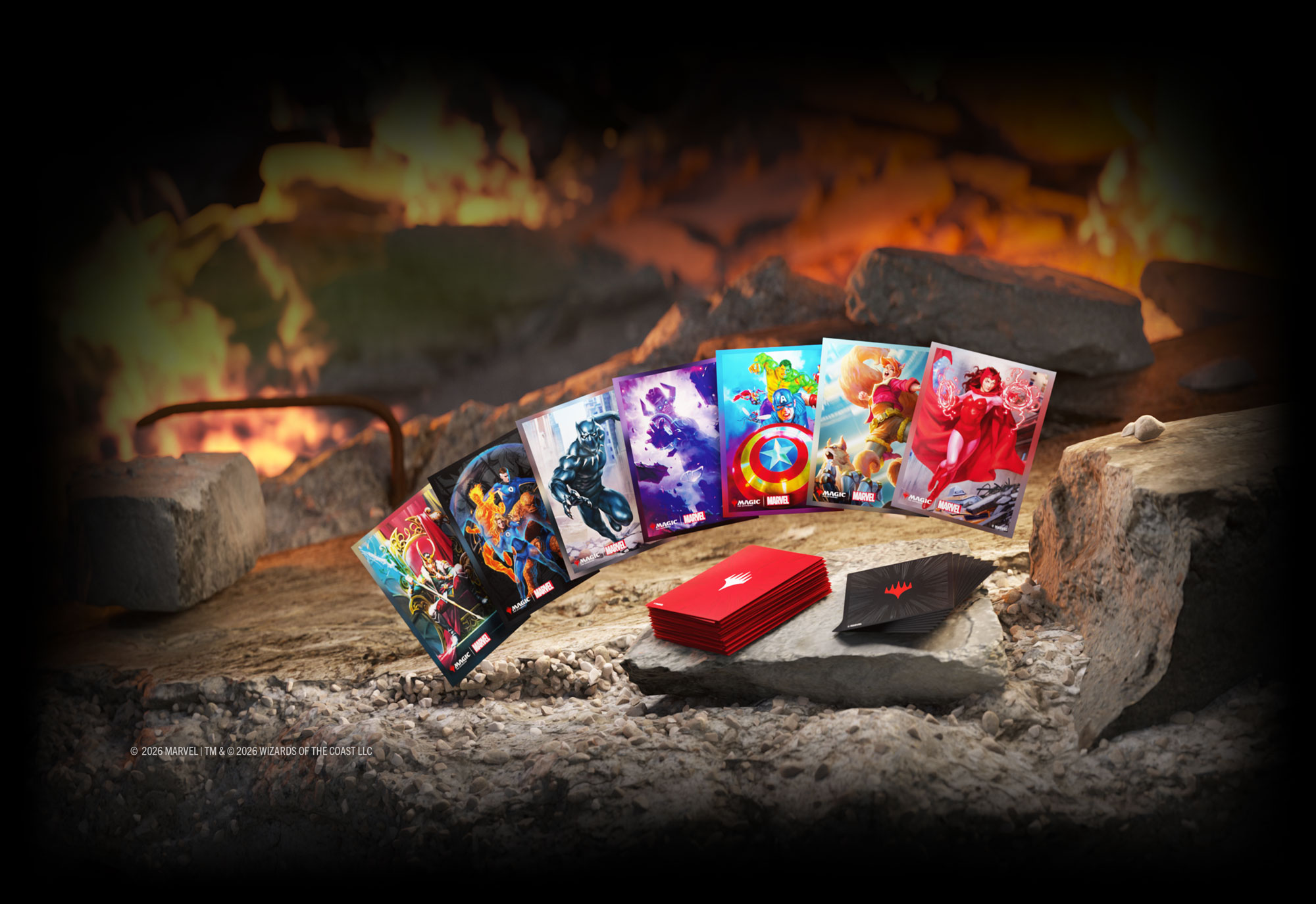 Magic: The Gathering - Marvel Super Heroes - Premium Art Sleeves