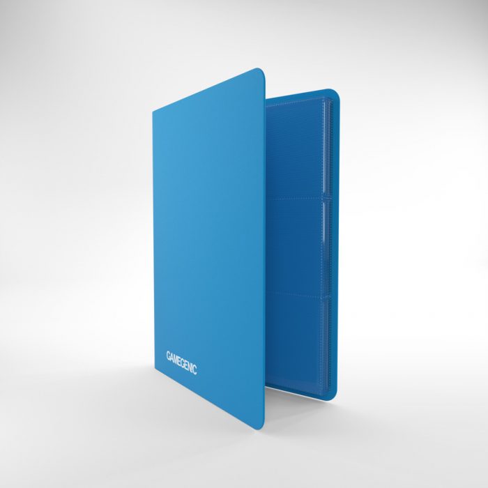 Gamegenic Pagine Per Album Con Caricamento Laterale, 18 Tasche, Confezione Da 10, Colore Blu, Proteggi Carte
