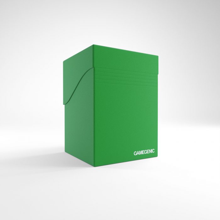 Deck Holder 80+ Card Deck Box: Green GameGenic NEW