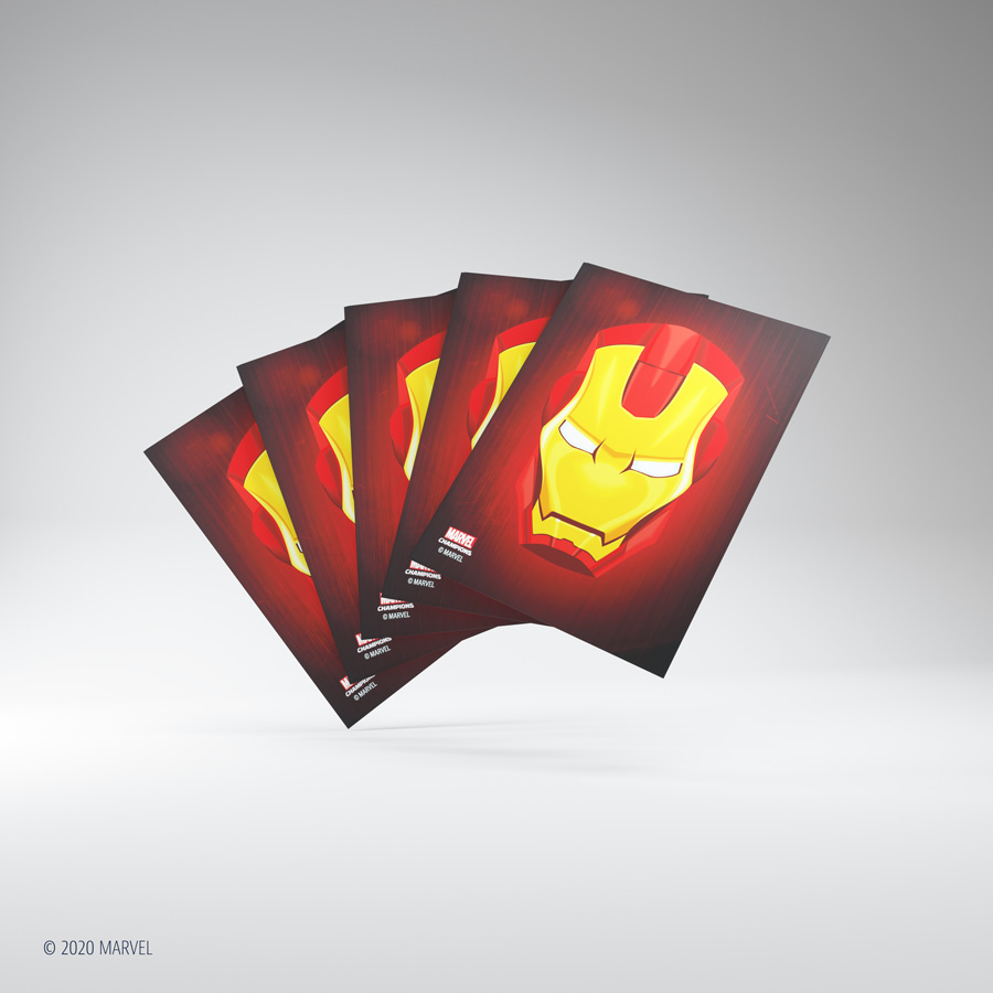 MARVEL Champions Art Sleeves - Iron Man MARVEL Champions Art Sleeves - Iron Man