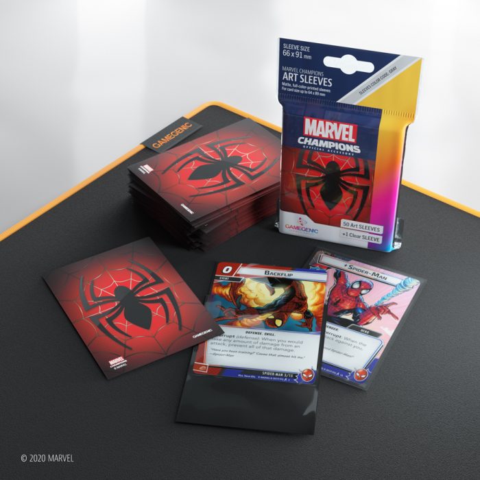 MARVEL Champions Art Sleeves - Spider-Man