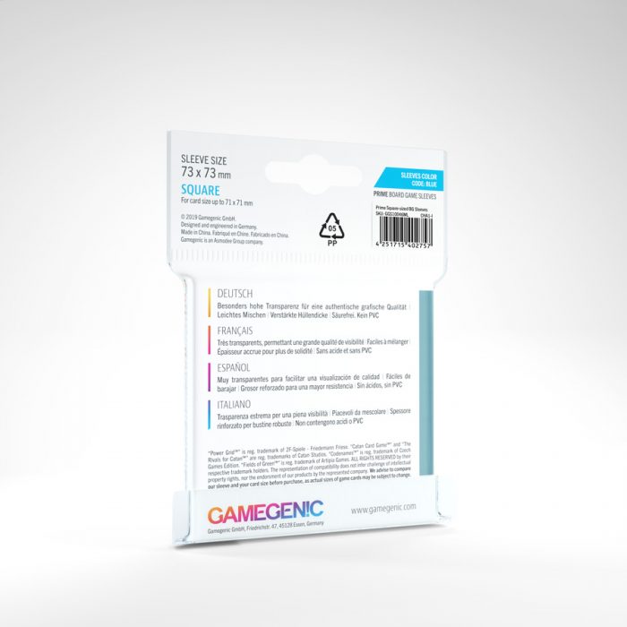 SQUARE - PRIME BOARD GAME SLEEVES