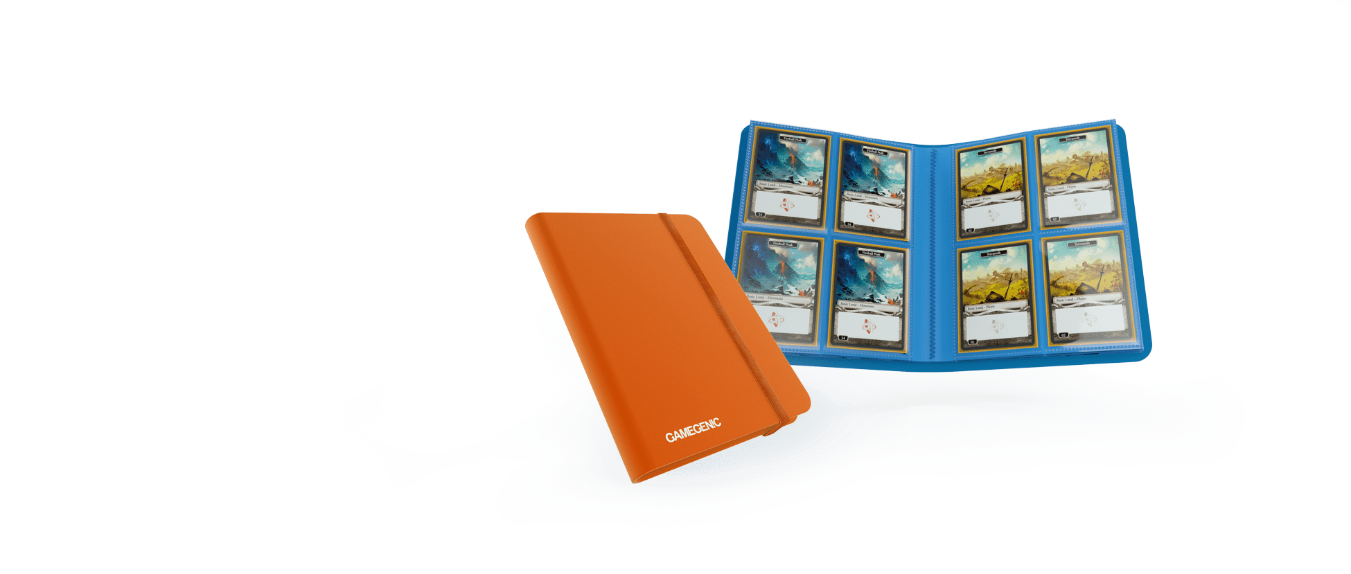 MagicCorporation - Classeur et Feuilles Gamegenic - Album Zip 8 Pocket  Black - Magic: The Gathering