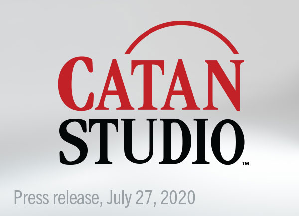 Press release, July 27, 2020 CATAN STUDIO