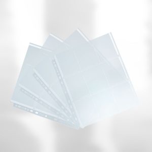 ULTRASONIC 9-POCKET PAGES TOP-LOADING - Clear