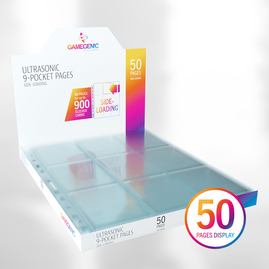 Ultrasonic 9-Pocket Pages Side-